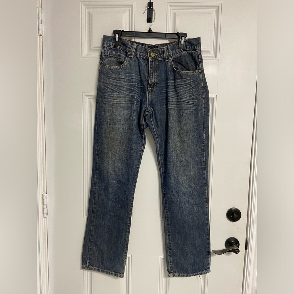 T35a- GIOBERTI Medium Wash Denim Jeans